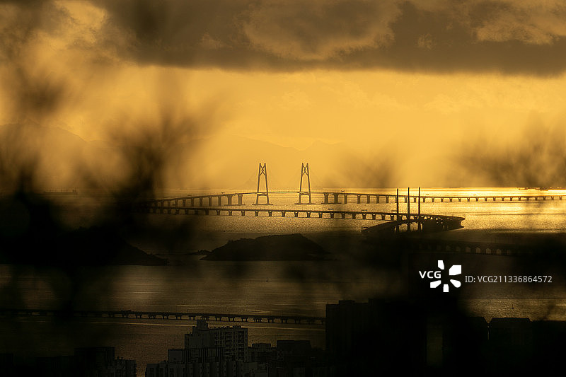 大湾区港珠澳大桥图片素材