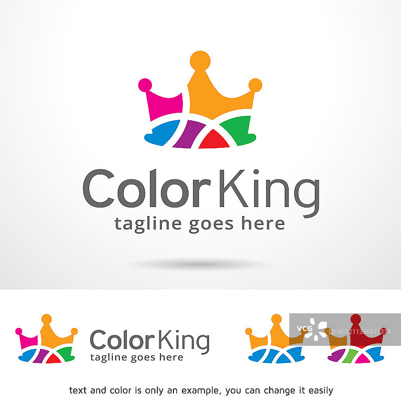 国王标志模板图片素材