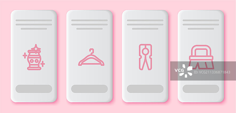 清洁花瓶衣架衣柜晾衣夹图片素材