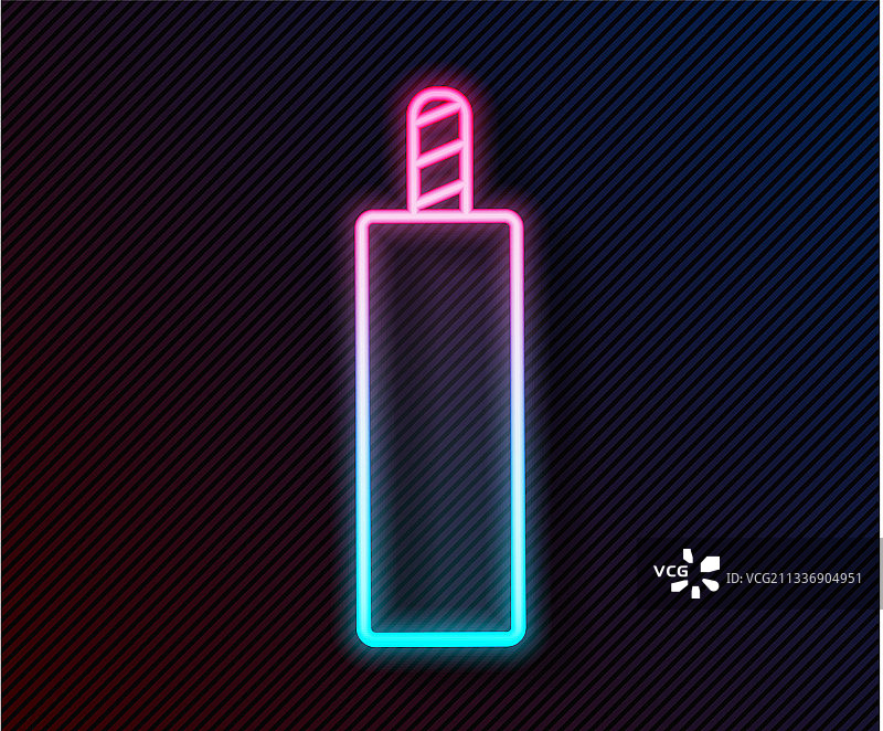 发光霓虹灯引爆炸弹图片素材