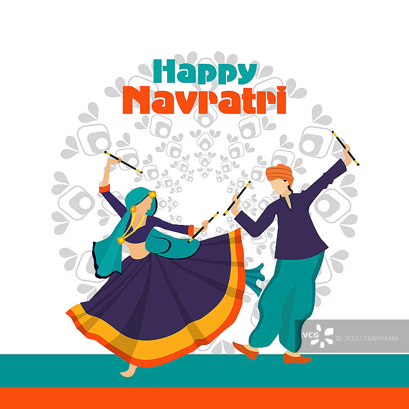 九夜节贺卡设计图片素材