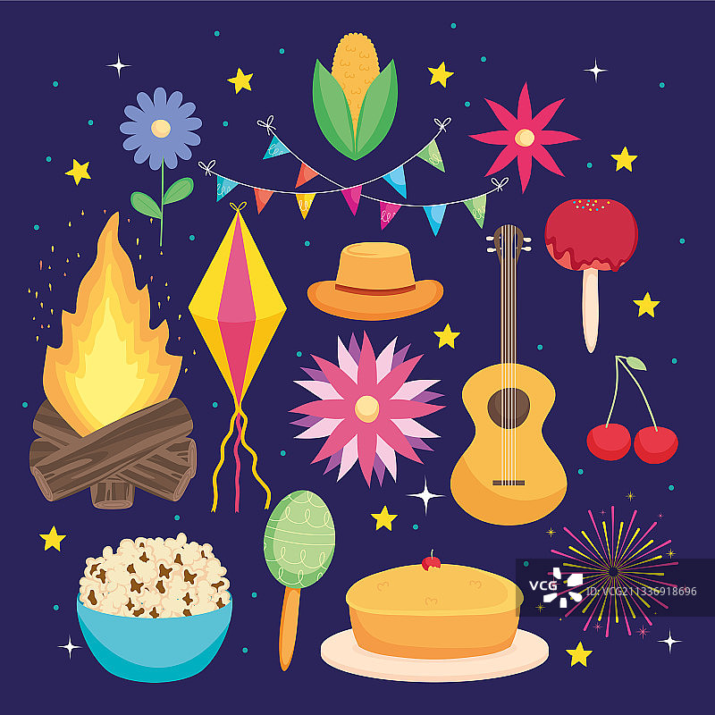 巴西六月节图片素材