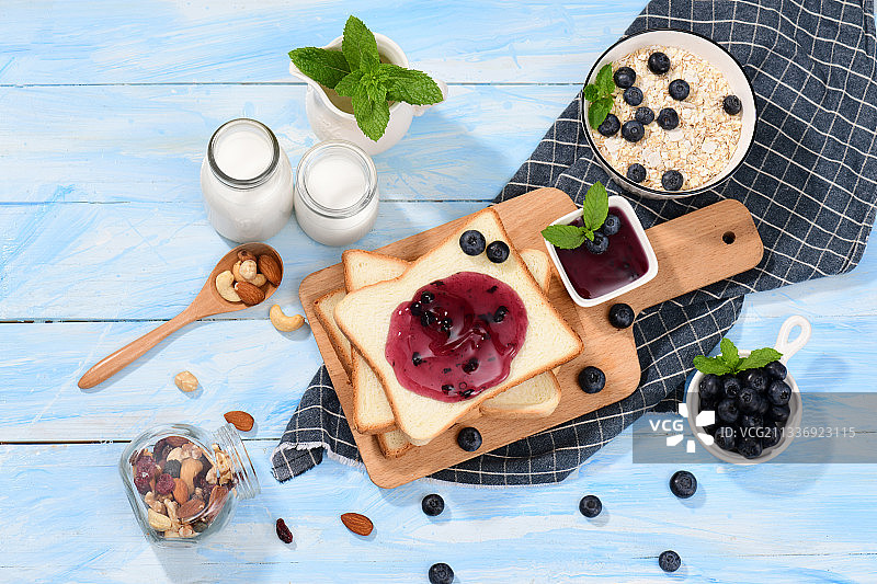 清新早餐图片素材