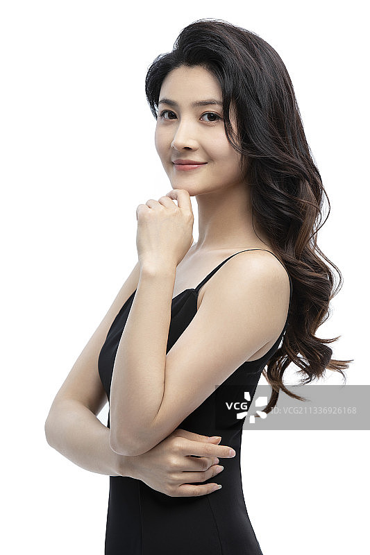 漂亮的年轻女子图片素材