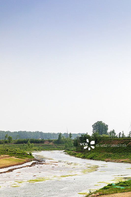 河南濮阳:南乐县卫河——千年御河图片素材