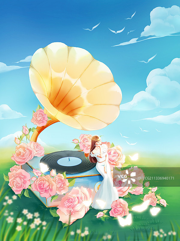 听见花开的声音图片素材