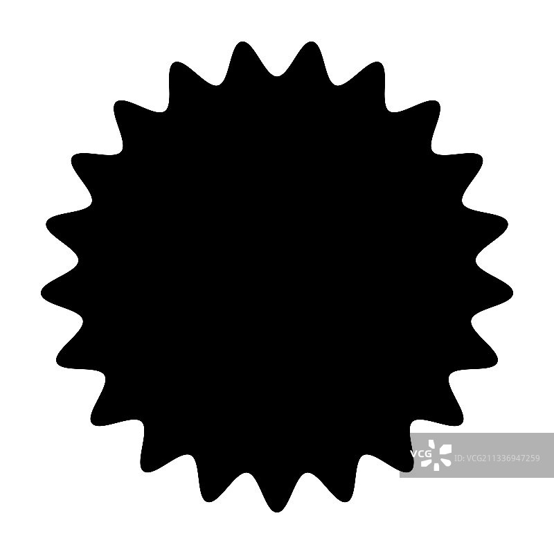 独特的抽象艺术放射几何图形图片素材