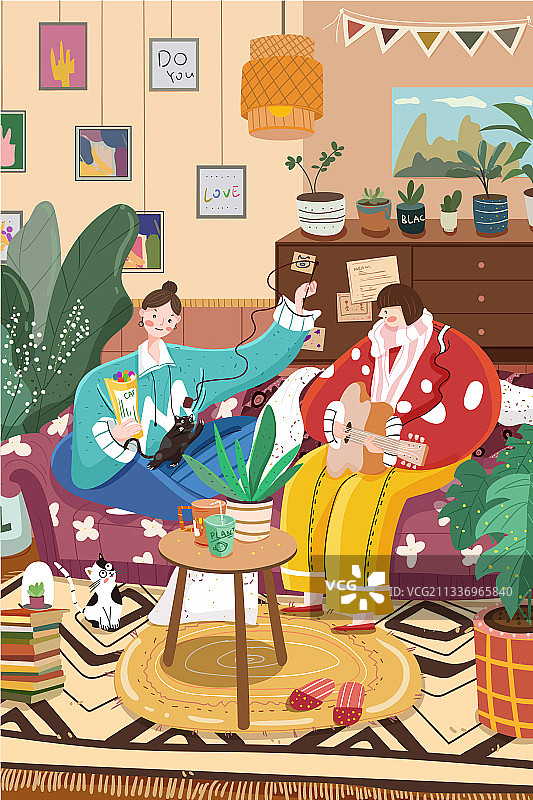 我和朋友的日常图片素材