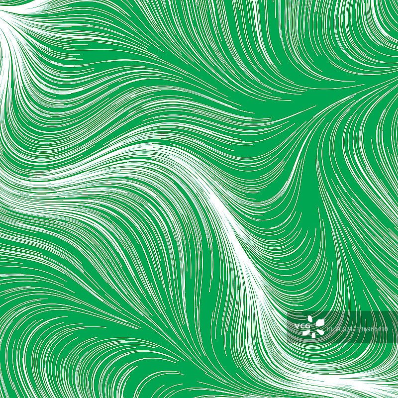 抽象彩色随机波浪曲线渲染图片素材