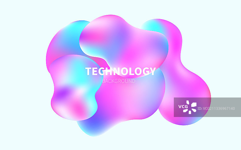 流体渐变抽象科技抽象技术创意年会风格背景图片素材
