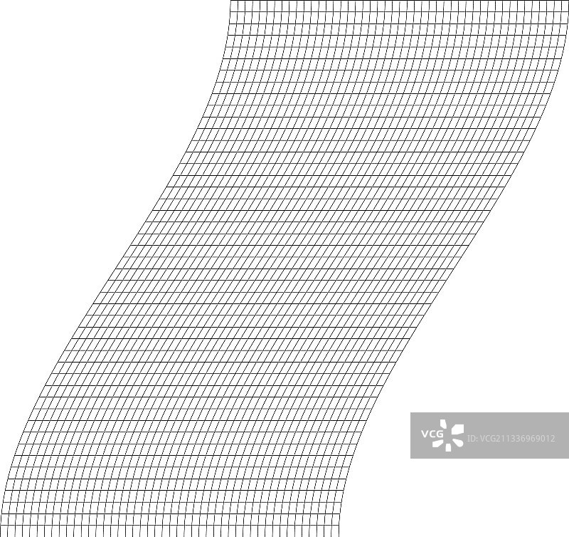 具有扭曲效果的网格抽象图片素材