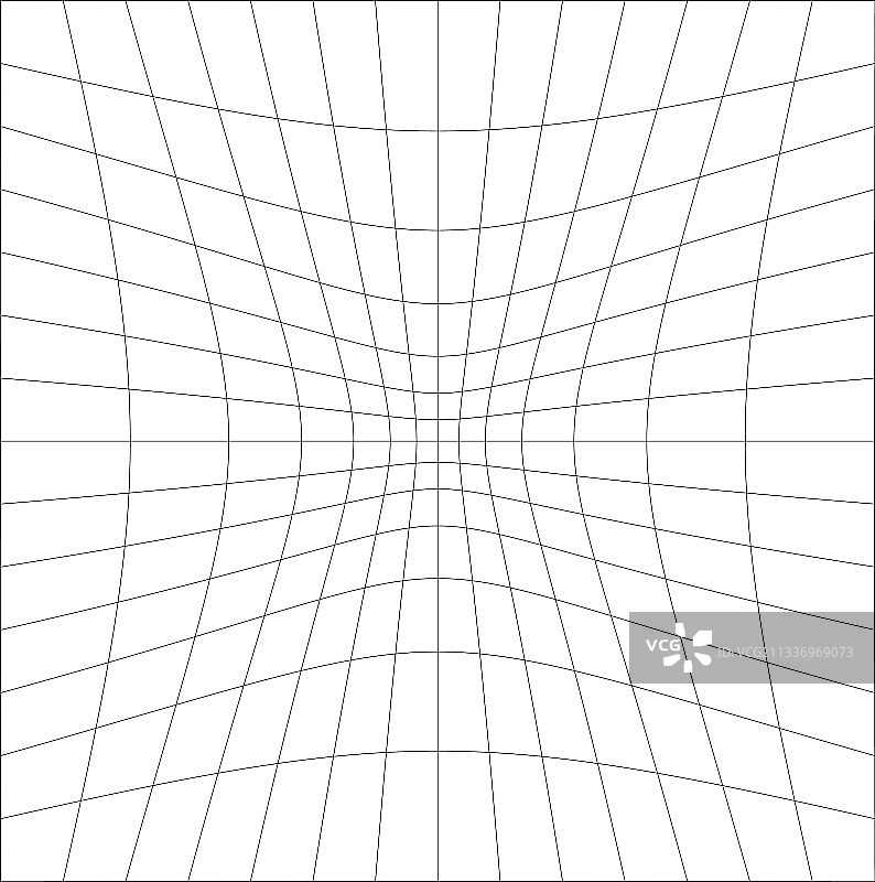 具有扭曲效果的网格抽象图片素材