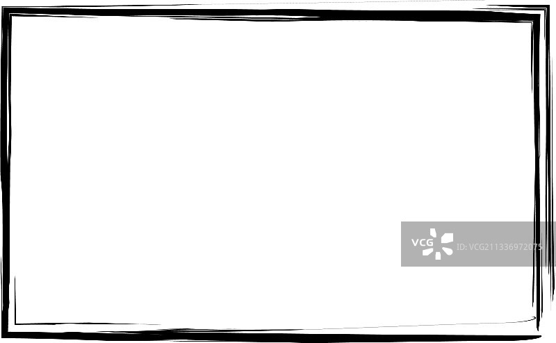 邋遢的矩形边框边框牌匾轮廓图片素材