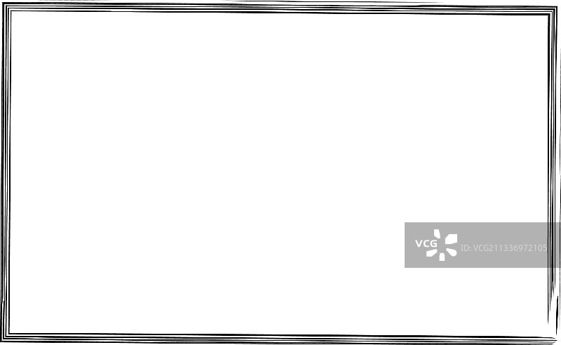 邋遢的矩形边框边框牌匾轮廓图片素材