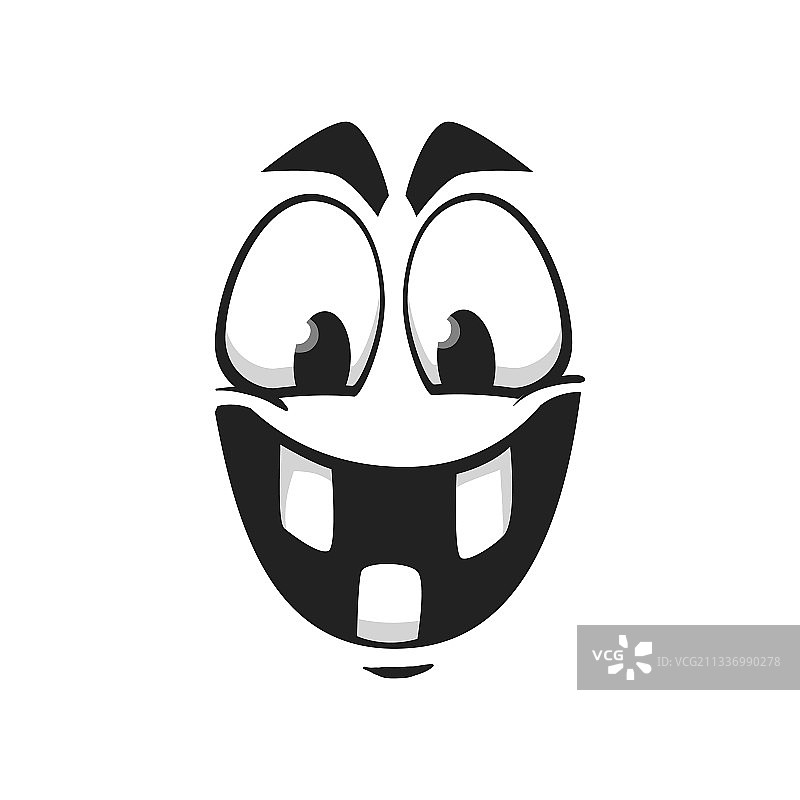 卡通笑脸图标表情符号图片素材