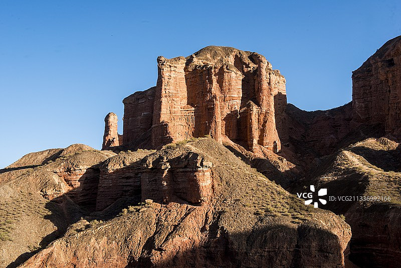 冰沟丹霞 摄于甘肃张掖冰沟景区图片素材