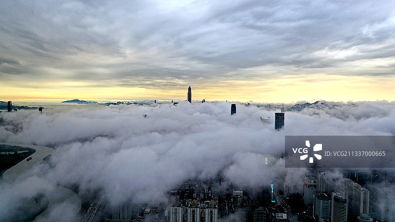 云海高地 深圳图片素材