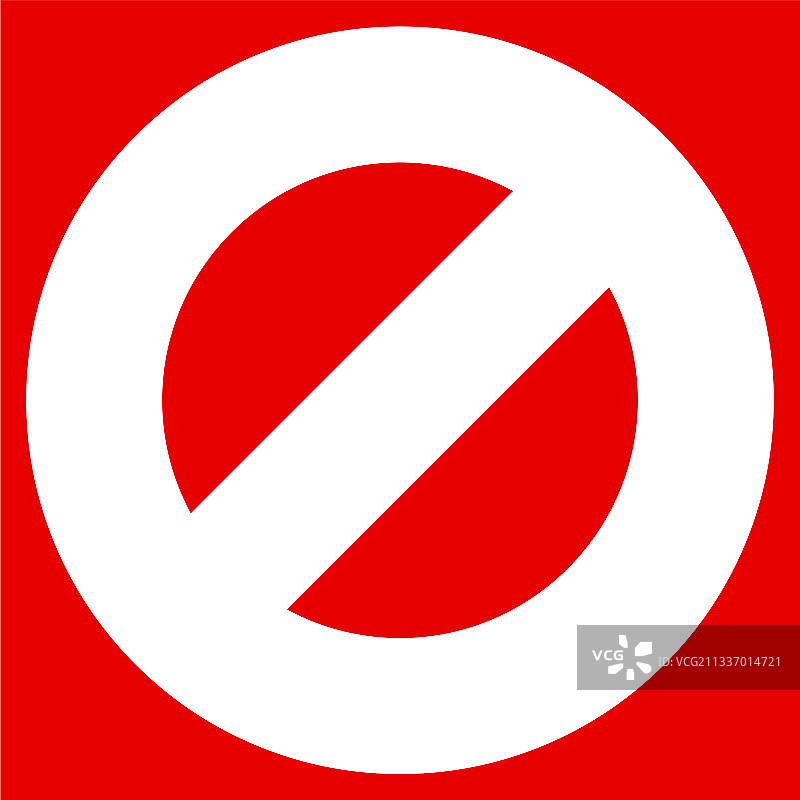 禁止通行标志图片素材