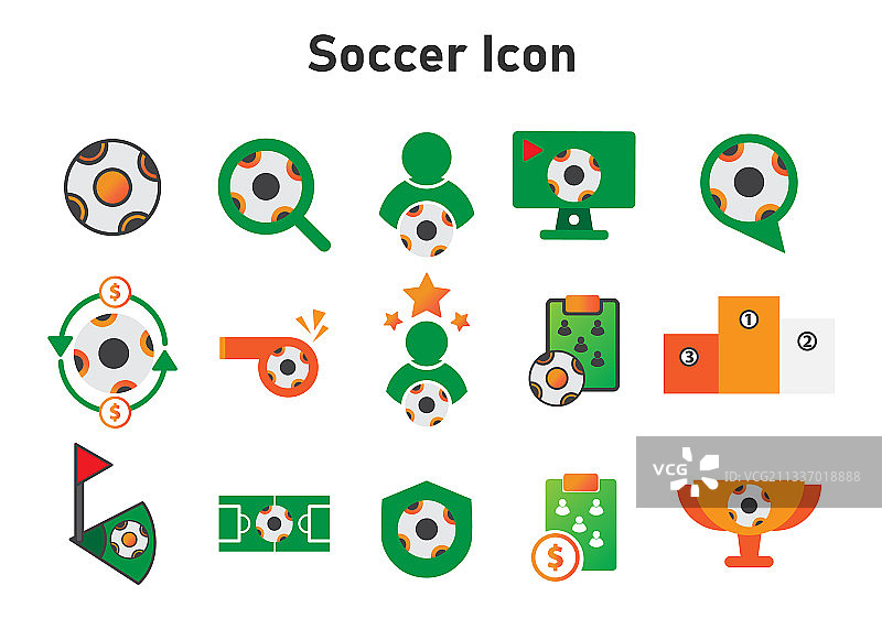 足球图标图片素材