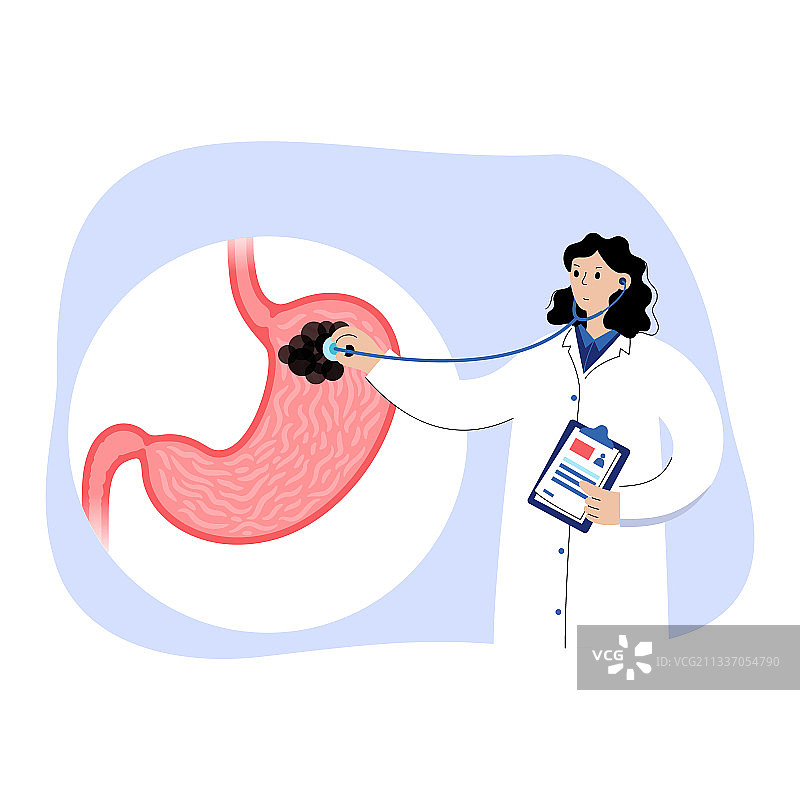 胃部标志概念图片素材