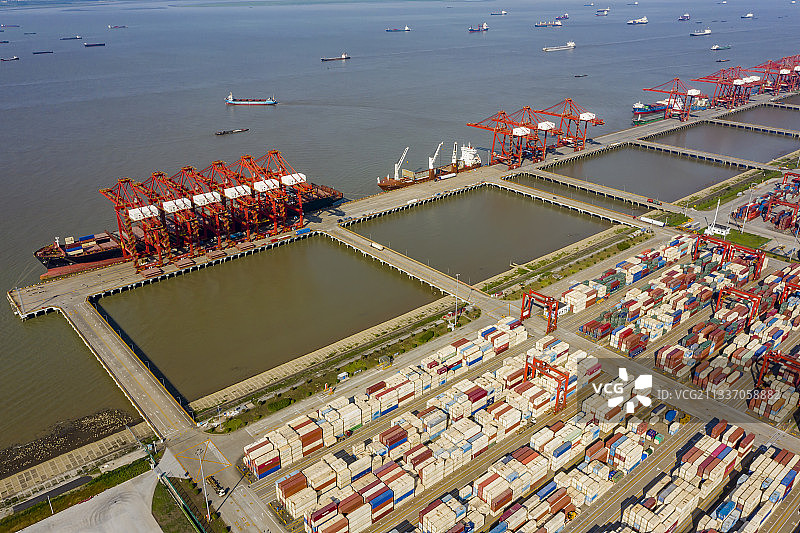 苏州太仓港货站图片素材