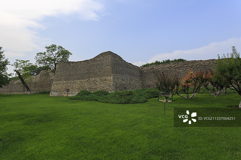 明城墙遗址公园图片素材
