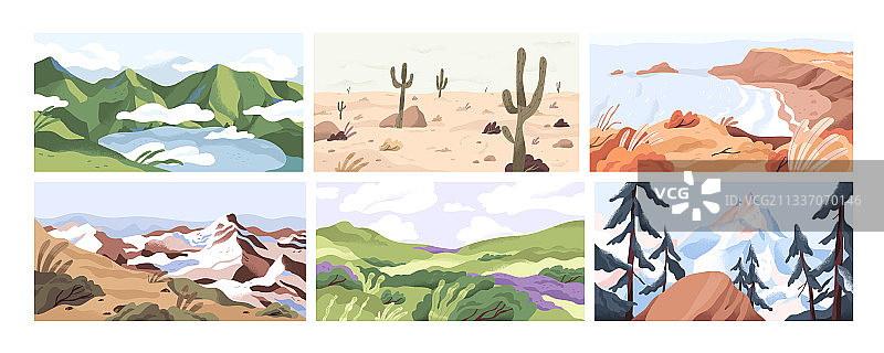 雪景空旷景观素材图片素材