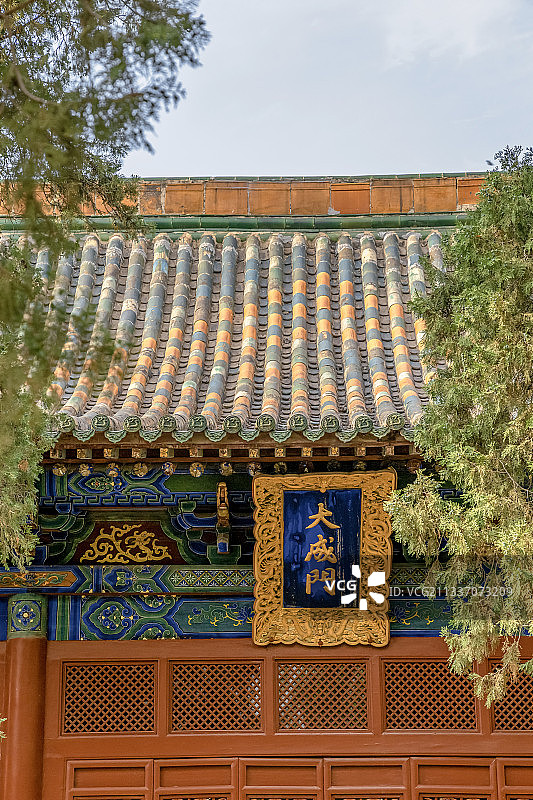 大成门古建筑图片素材