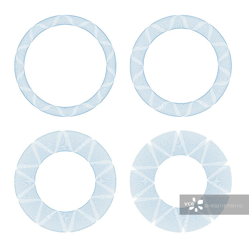 证书扭索边框图片素材