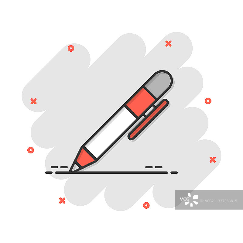 漫画风格荧光笔图标图片素材