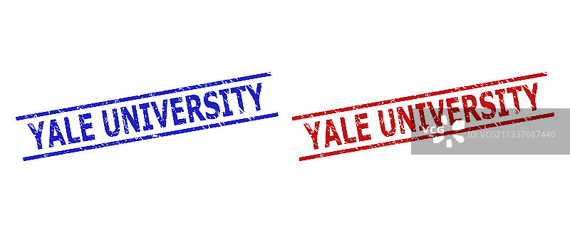 耶鲁大学腐蚀表面邮票图片素材