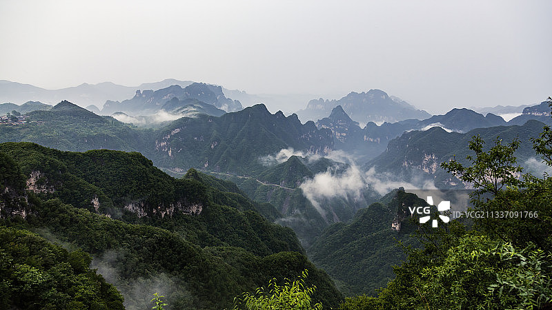 晋城蟒河生态旅游区图片素材
