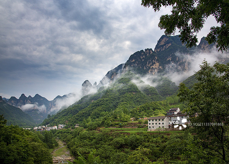 晋城蟒河生态旅游区图片素材