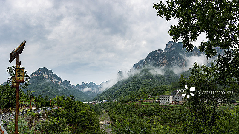 晋城蟒河生态旅游区图片素材