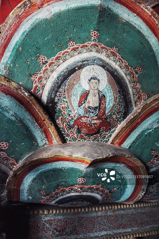 山西应县木塔佛宫寺释迦塔图片素材