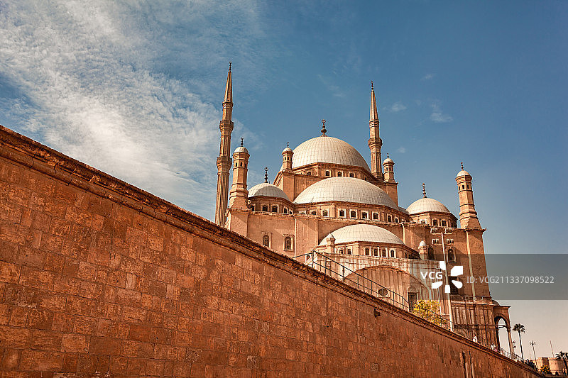 开罗穆罕默德阿里清真寺图片素材