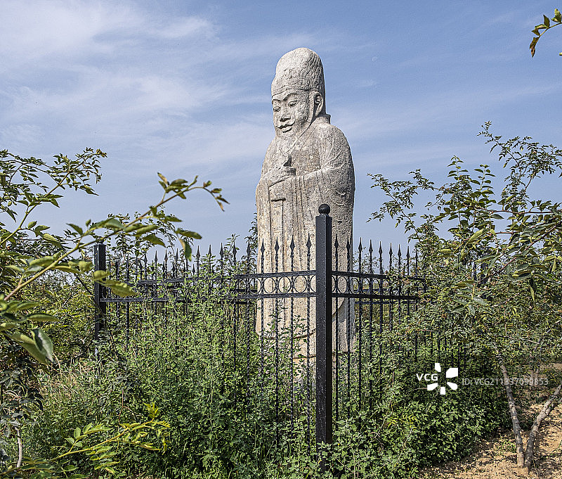 陕西渭南唐元陵图片素材