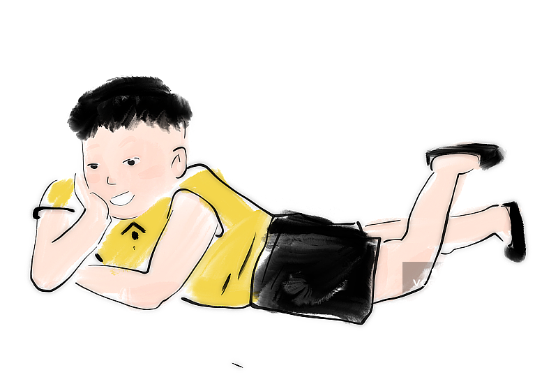 中国风水墨人物元素图片素材