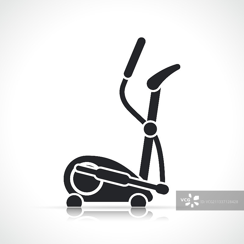 椭圆机锻炼图标图片素材