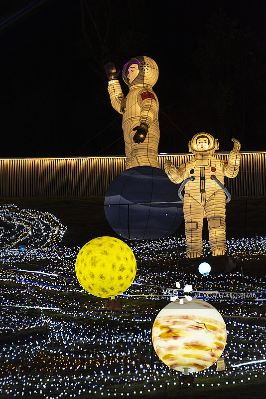 自贡灯会图片素材