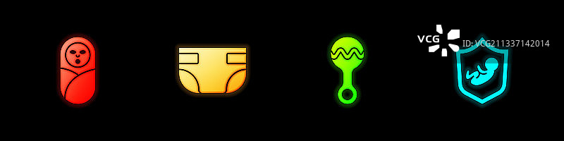 新生婴儿包裹吸水材料图片素材