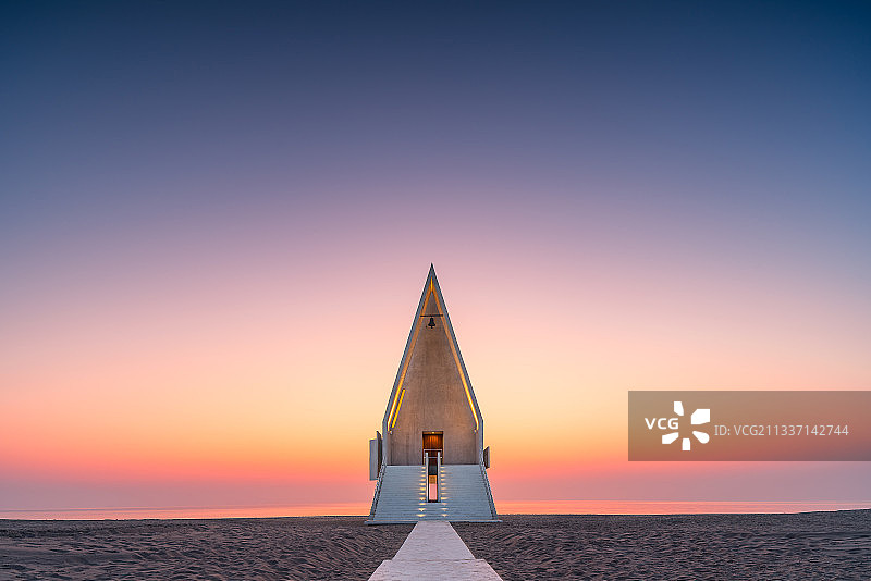 阿那亚礼堂图片素材