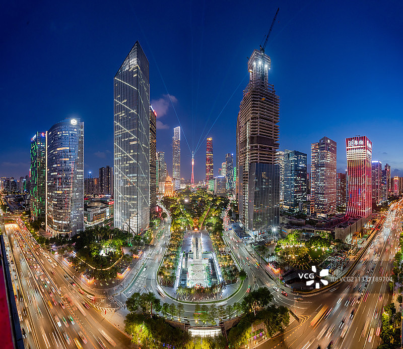 七一广州中轴线图片素材