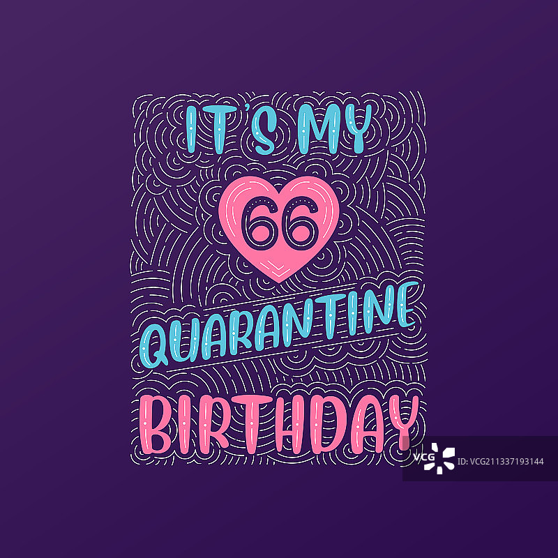 我的66岁隔离生日图片素材