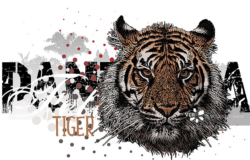 老虎banner图片素材