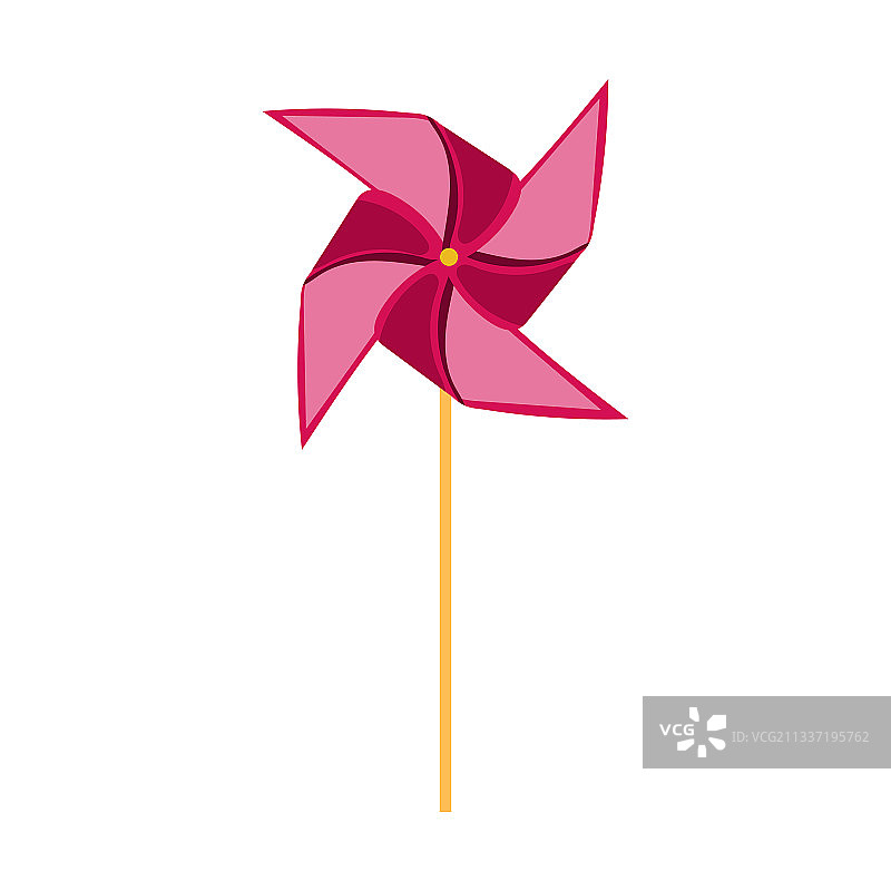 彩色纸风车粉色调设计图片素材