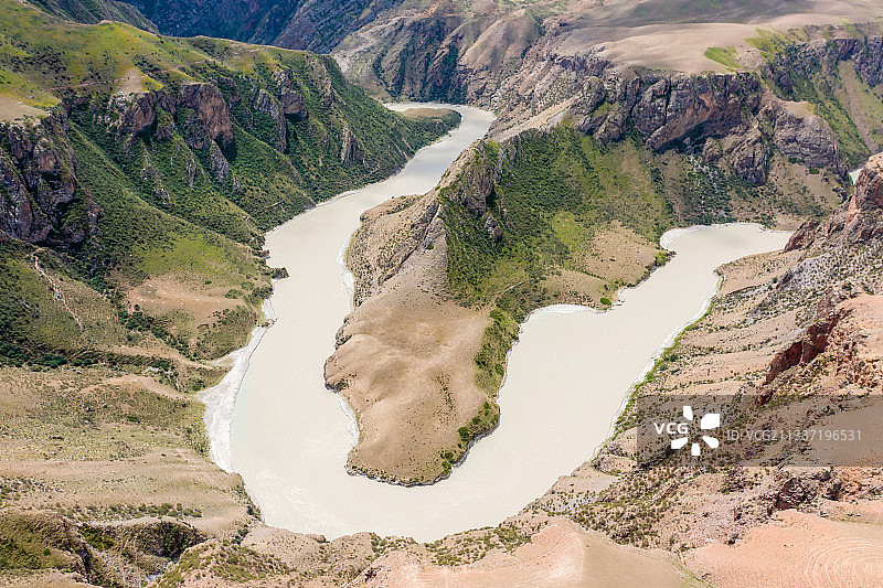 新疆喀拉峻阔克苏鳄鱼湾图片素材