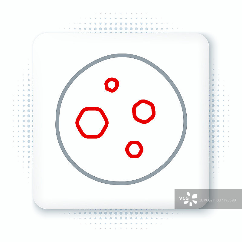 带巧克力线条的饼干或曲奇图标图片素材