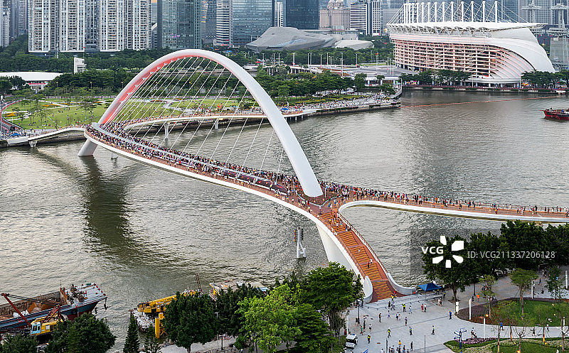 广州海心桥图片素材