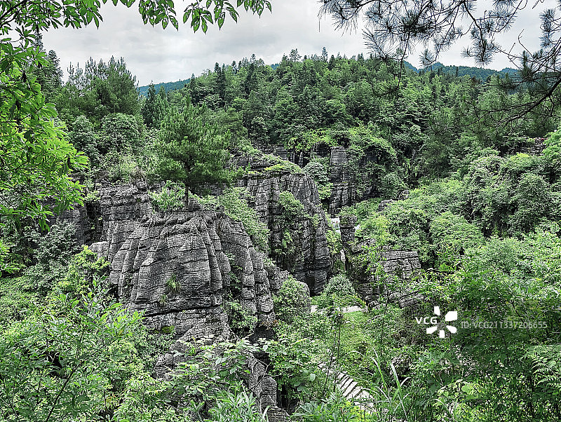 湖北恩施土家女儿城图片素材